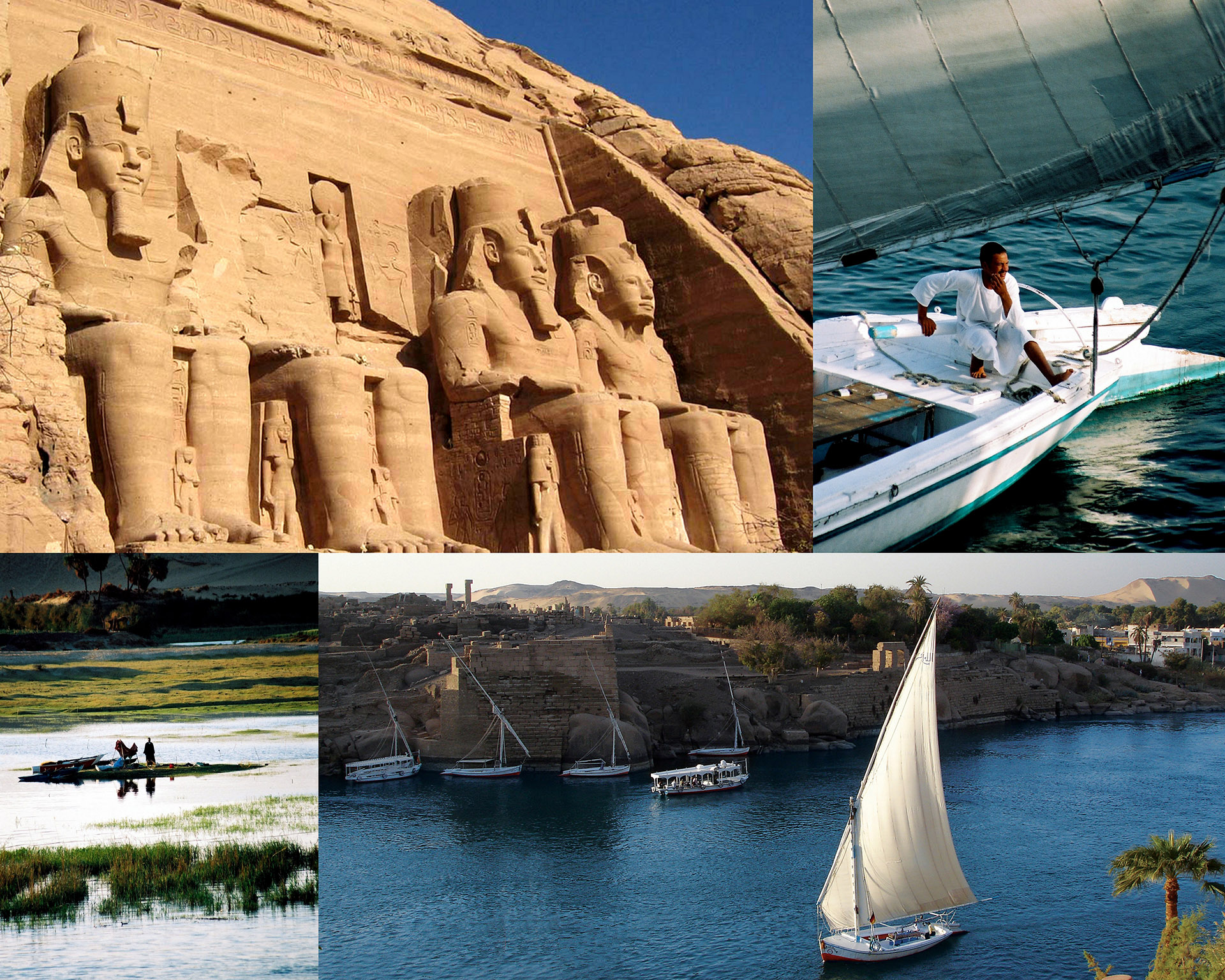 Itinéraire - L’Egypte entre pierre et eau -