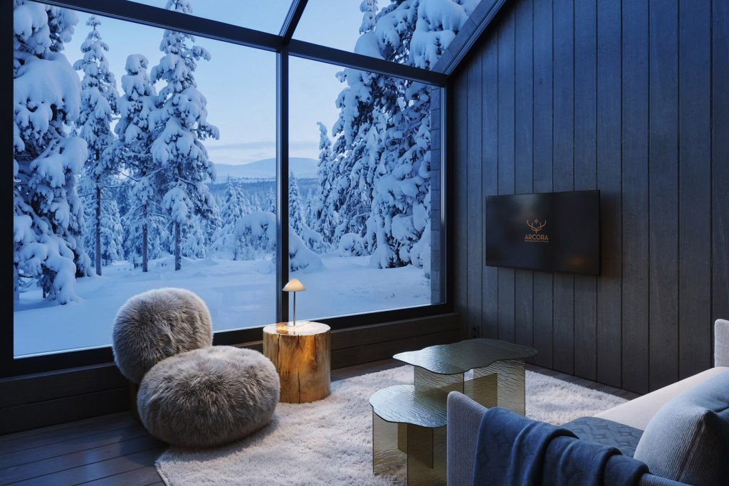 arcora-laponie-finlandaise-rives-du-lac-de-torassieppi-parc-national-de-pallas-yllastunturi_0012_Arcora, Sky Villa Antti